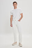Slim Fit Dar Kesim 5 Cep Armürlü Esnek Pantolon