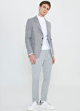 Altınyıldız Classics Slim Fit Gri Erkek Ceket ACE042510155_CEKET TASU-B