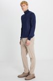 Pamuklu Slim Fit Dar Kesim Yan Cep Kadife Esnek Casual Pantolon