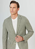 Altınyıldız Classics Slim Fit Haki Erkek Ceket ACE004252189_HAK