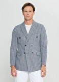 Altınyıldız Classics Slim Fit Lacivert Erkek Ceket ACE004252334_LAC