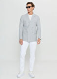 Altınyıldız Classics Slim Fit Gri Erkek Ceket ACE004252211_GRI