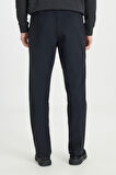 Slim Fit Dar Kesim Beli Bağlamalı Yan Cep Esnek Casual Pantolon