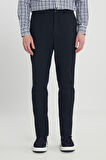 Slim Fit Dar Kesim Beli Bağlamalı Yan Cep Esnek Casual Pantolon