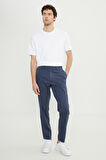 Pamuklu Slim Fit Dar Kesim Yan Cep Esnek Casual Pantolon
