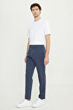 Pamuklu Slim Fit Dar Kesim Yan Cep Esnek Casual Pantolon