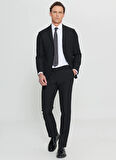 Altınyıldız Classics Normal Bel Slim Fit Siyah Erkek Takım Elbise ACE030252249_SYH