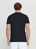 Altınyıldız Classics Polo Yaka Jakarlı Siyah Erkek T-Shirt ACE091252104_SYH