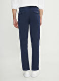 Altınyıldız Classics Lastikli Bel Normal Paça Slim Fit Lacivert Erkek Pantolon ACE001252195_LAC