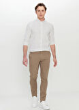 Altınyıldız Classics Normal Bel Normal Paça Slim Fit Bej Erkek Pantolon ACE001252192_BEJ