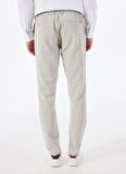 Altınyıldız Classics Bağlamalı Bel Normal Paça Slim Fit Gri Erkek Pantolon ACE001252272_GRI