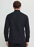 Altınyıldız Classics Regular Fit Klasik Yaka Siyah Erkek Gömlek ACE020252170_SYH