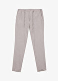 Altınyıldız Classics Bağlamalı Bel Normal Paça Slim Fit Açık Gri Erkek Pantolon ACE001252270_AGR