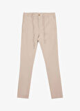 Altınyıldız Classics Bağlamalı Bel Normal Paça Slim Fit Bej Erkek Pantolon ACE001252274_BEJ