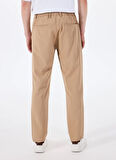 Altınyıldız Classics Bağlamalı Bel Normal Paça Slim Fit Bej Erkek Pantolon ACE001252275_BEJ