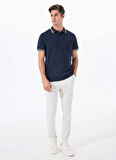 Altınyıldız Classics Polo Yaka Düz Lacivert Erkek T-Shirt ACE091252344_LAC