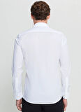 Altınyıldız Classics Slim Fit Düğmeli Yaka Beyaz Erkek Gömlek ACE020252040_BYZ