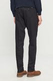 Pamuklu Regular Fit Normal Kesim Diagonal Desenli Yan Cepli Casual Pantolon
