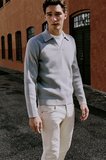 Pamuklu Standart Fit Normal Kesim Polo Yaka Triko Kazak