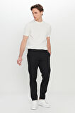 Pamuklu Slim Fit Dar Kesim Yan Cep Esnek Casual Pantolon