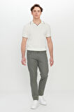 Pamuklu Slim Fit Dar Kesim 5 Cep Esnek Casual Pantolon