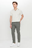 Pamuklu Slim Fit Dar Kesim 5 Cep Esnek Casual Pantolon