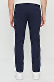 Pamuklu Slim Fit Dar Kesim 5 Cep Esnek Casual Pantolon