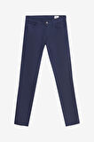 Pamuklu Slim Fit Dar Kesim 5 Cep Esnek Casual Pantolon