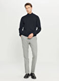 Altınyıldız Classics Lastikli Bel Dar Paça Slim Fit Gri Erkek Pantolon ACE001261330_GRI