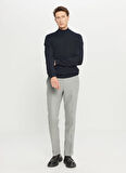 Altınyıldız Classics Lastikli Bel Dar Paça Slim Fit Gri Erkek Pantolon ACE001261330_GRI