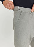 Altınyıldız Classics Lastikli Bel Dar Paça Slim Fit Gri Erkek Pantolon ACE001261330_GRI