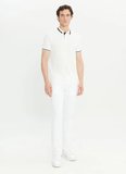 Altınyıldız Classics Düz Beyaz Erkek Polo T-Shirt ACE091252103_BYZ