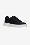 %100 Deri Rahat Taban Esnek Sneaker Ayakkabı