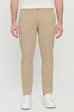 Pamuklu Slim Fit Dar Kesim Yan Cep Esnek Casual Pantolon