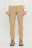 Pamuklu Slim Fit Dar Kesim Yan Cepli Armürlü Esnek Casual Pantolon