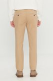 Pamuklu Slim Fit Dar Kesim Yan Cepli Armürlü Esnek Casual Pantolon