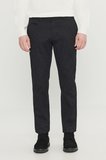 Pamuklu Slim Fit Dar Kesim Yan Cepli Armürlü Esnek Casual Pantolon