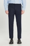Yünlü Slim Fit Dar Kesim Beli Lastikli Yan Cepli Esnek Klasik Pantolon