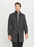 Altınyıldız Classics Siyah Erkek Palto ACE005261010_SYH