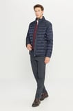 Standart Fit Normal Kesim Dik Yaka Yan Cepli Casual Mont
