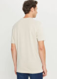 Altınyıldız Classics Bisiklet Yaka Bej Erkek T-Shirt ACE091261559_BEJ