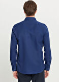 Altınyıldız Classics Tailored Fit İtalyan Yaka Lacivert Erkek Gömlek ACE020261600_LAC
