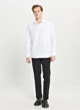Altınyıldız Classics Regular Fit Klasik Yaka Beyaz Erkek Gömlek ACE020261598_BYZ