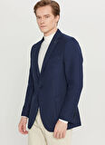 Altınyıldız Classics Slim Fit Lacivert Erkek Ceket ACE004261378_LAC
