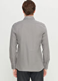 Altınyıldız Classics Tailored Fit İtalyan Yaka Gri Erkek Gömlek ACE020261606_GRI