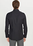 Altınyıldız Classics Tailored Fit İtalyan Yaka Siyah Erkek Gömlek ACE020261606_SYH