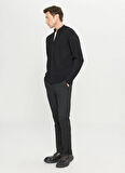 Altınyıldız Classics Dik Yaka Standart Siyah Erkek Kazak ACE049261273_SYH