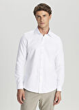 Altınyıldız Classics Slim Fit Klasik Yaka Beyaz Erkek Gömlek ACE020261535_BYZ
