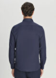 Altınyıldız Classics Slim Fit Klasik Yaka Lacivert Erkek Gömlek ACE020261535_LAC