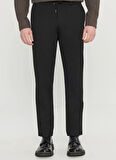Altınyıldız Classics Bağlamalı Bel Dar Paça Jogger Siyah Erkek Pantolon ACE001261527_SYH